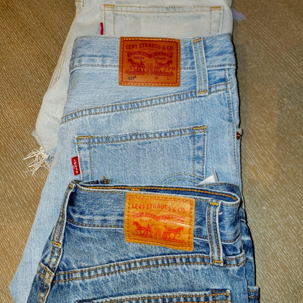 Levi's Bundle Jean Shorts